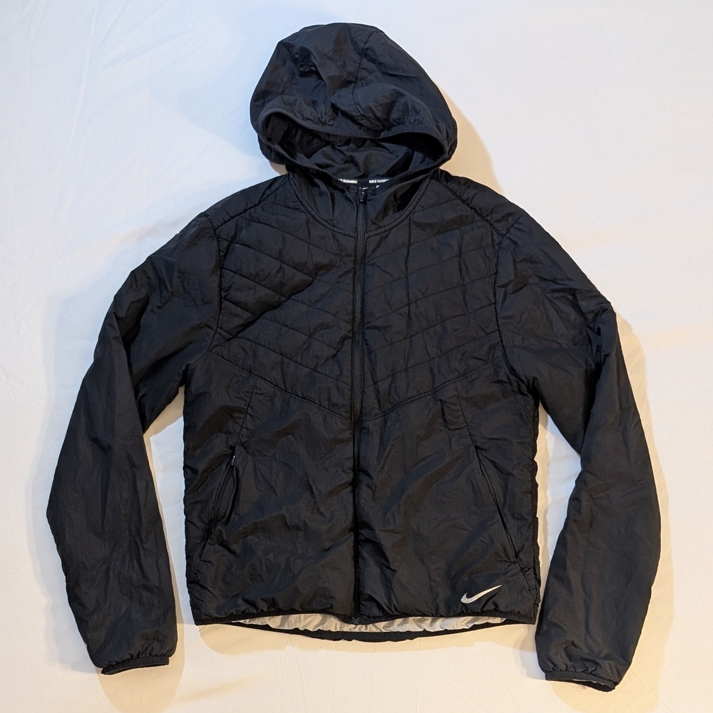 Nike AeroLayer Men's Running Jacket Black CU5388-010 Size S